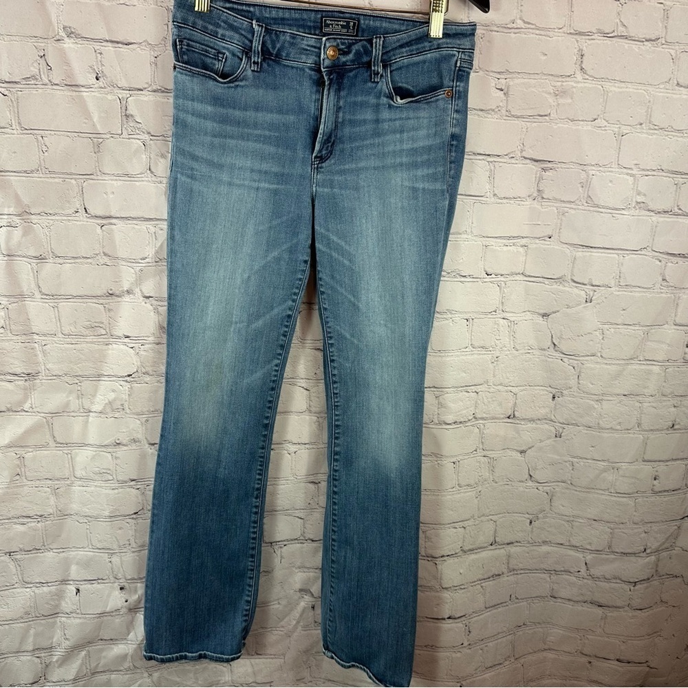abercrombie & fitch super skinny boot denim Blue Jeans sz 28 6R boho western